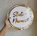 Custom Acrylic Name Plate for Home Entrance