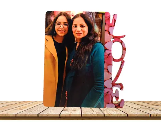 Cutout Wood Frame 5x7 inches